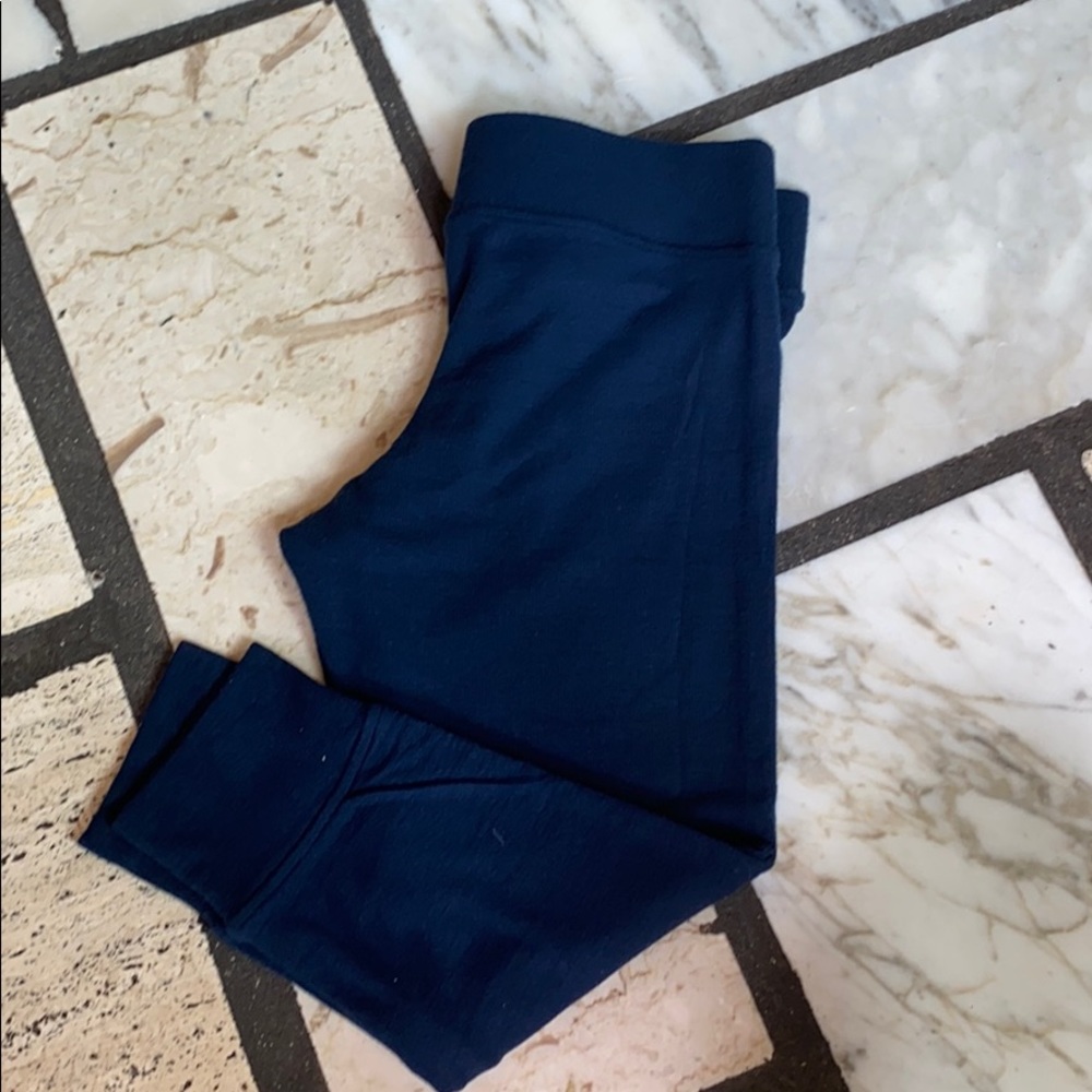ATM Anthony Thomas Melillo crops joggers navy M